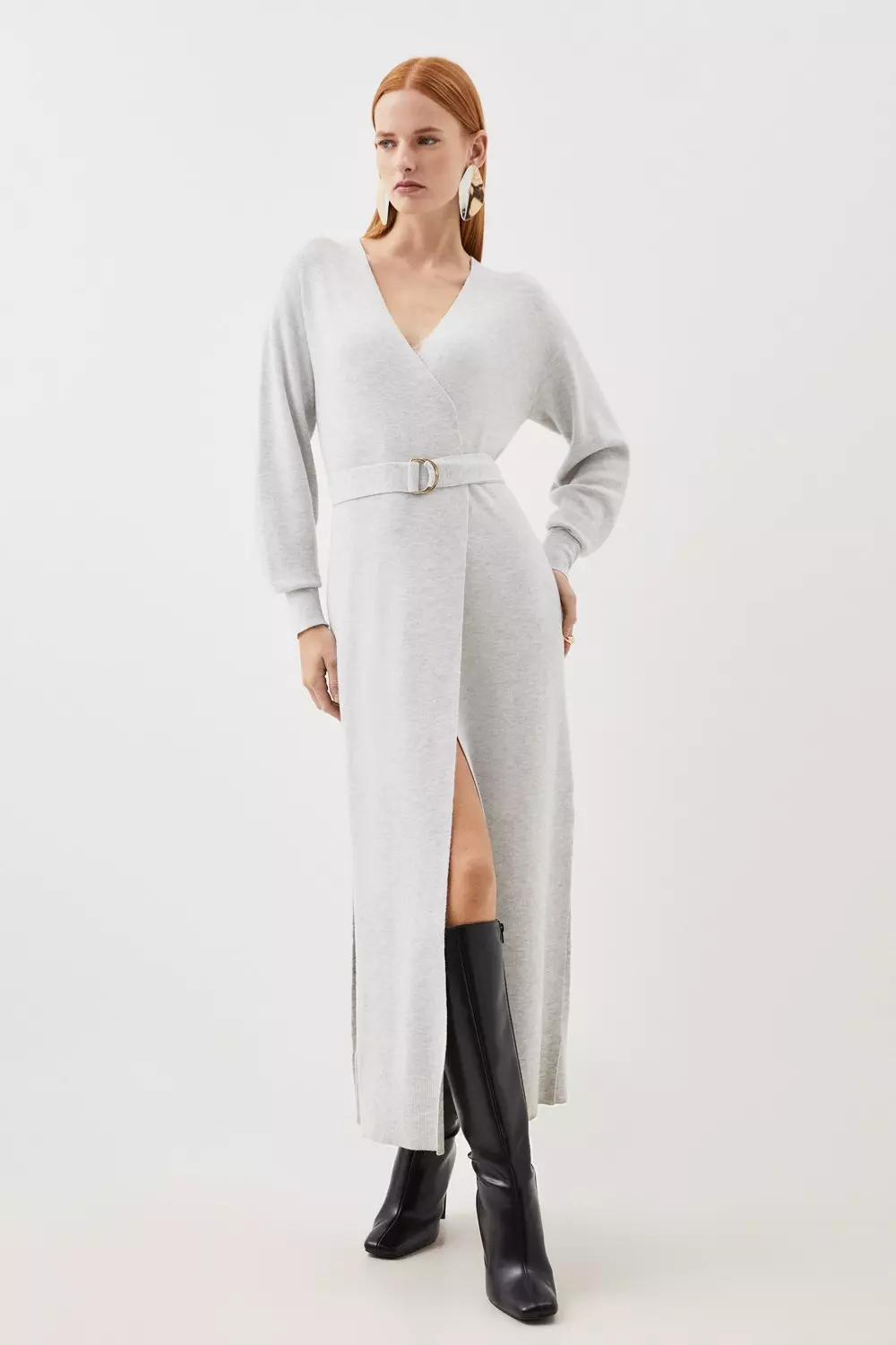 日本未入荷★Karen Millen ニットセットアップ マリンセーラーニット（アイボリー）